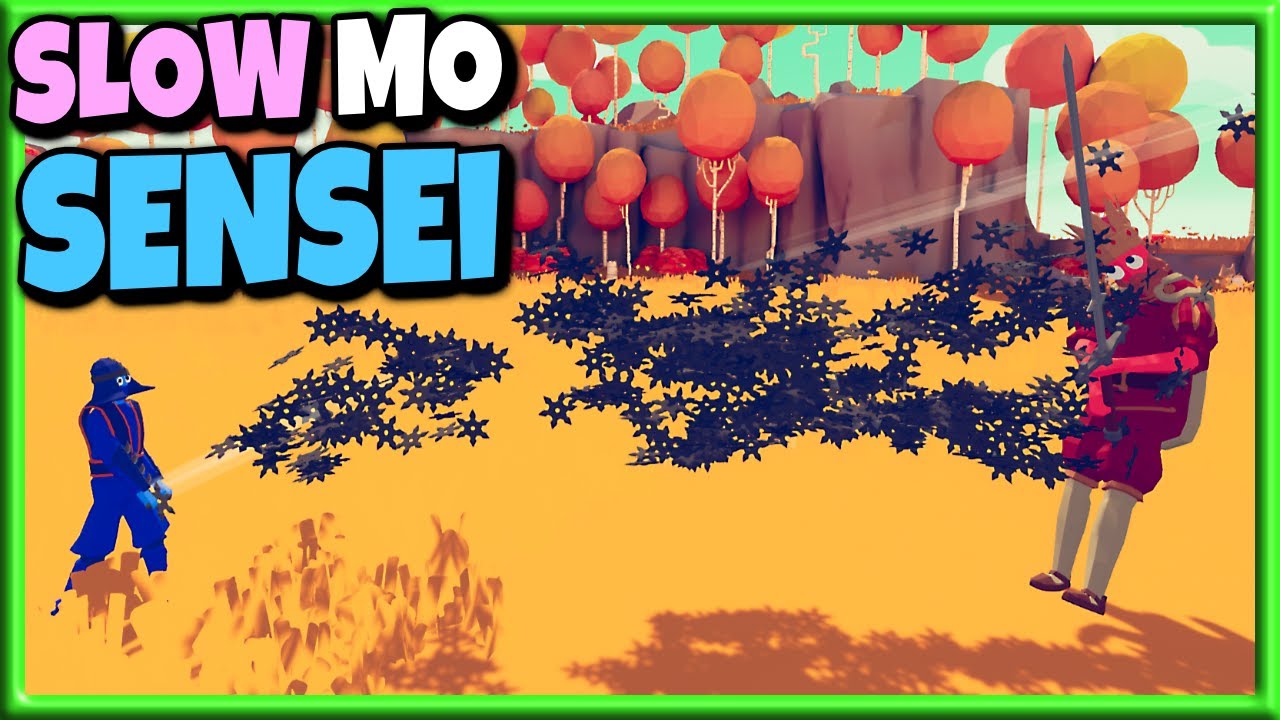 Low Gravity Sensei vs Every Faction - TABS MODS Gameplay Unit Creator Update