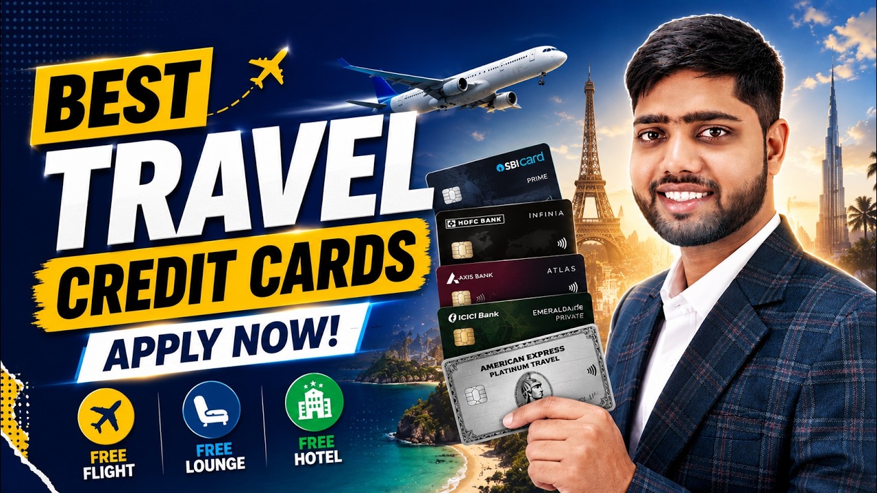 Best Credit Cards For Travel | best travel credit card 2026 | free lounge / free flight / free hotel