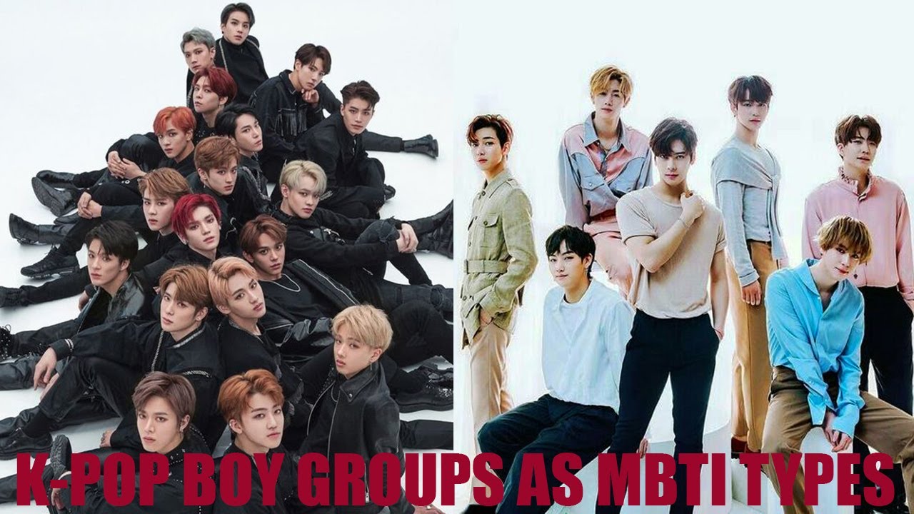 K-pop Boy Groups as MBTI Types