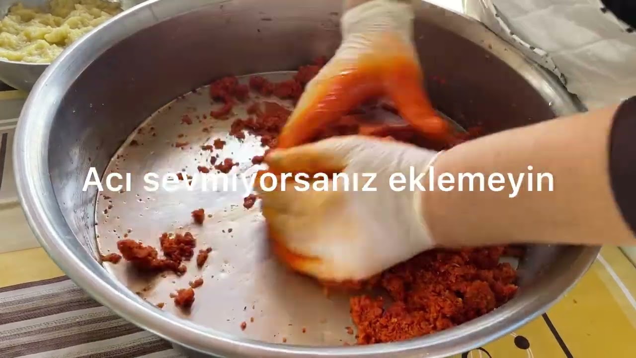 Kıddebe bi batata( patatesli bulgur köftesi)