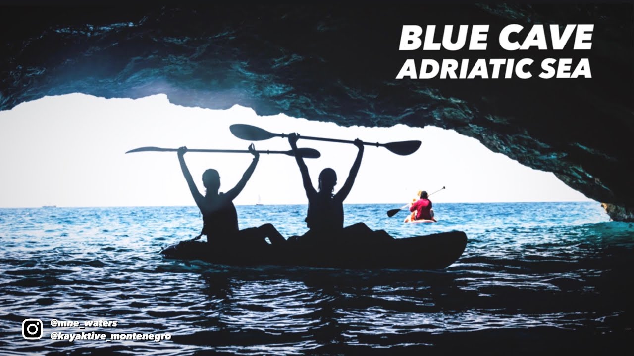Paddling to Blue Cave, Herceg Novi, Montenegro #mnewaters #kayaktivemontenegro #gopro #adriaticsea