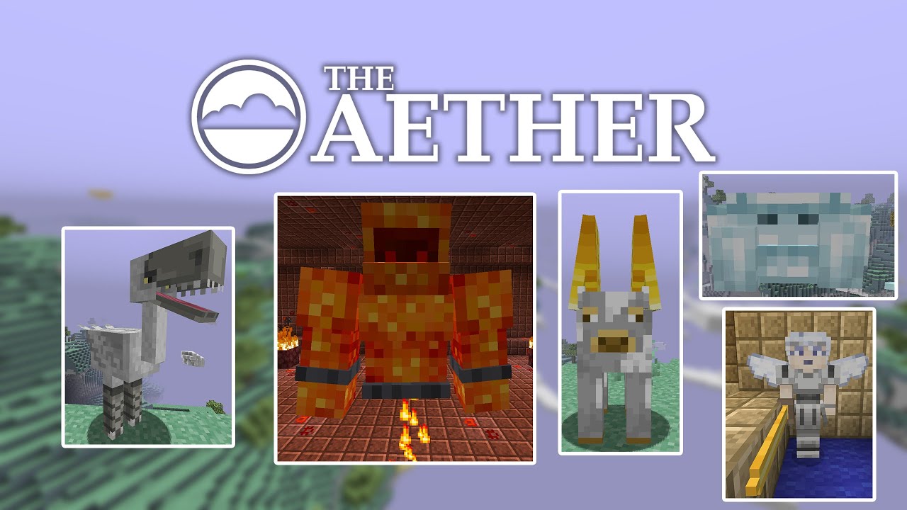 ОБЗОР МОДА НА РАЙ В МАЙНКРАФТ ► 100 дней 100 модов. Обзор мода The Aether #71