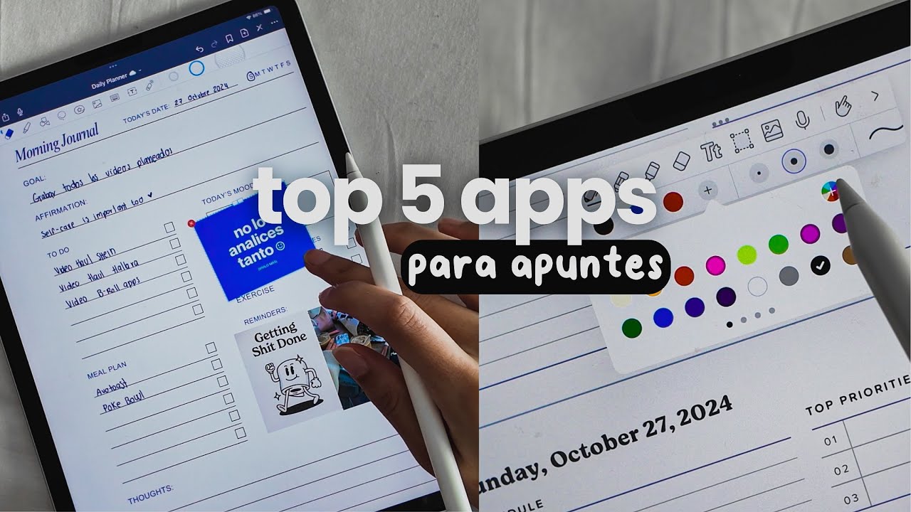 El secreto para tomar APUNTES como un PRO 📓 | top 5 apps *esenciales*