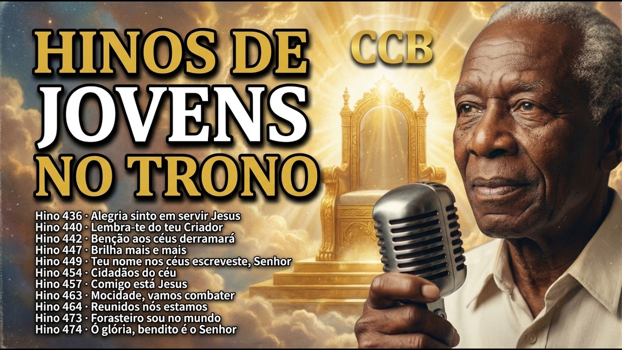 EXCLUSIVO: Os Melhores Hinos de Jovens e Menores como você NUNCA OUVIU! (Anjos no Trono | Hinário 5)