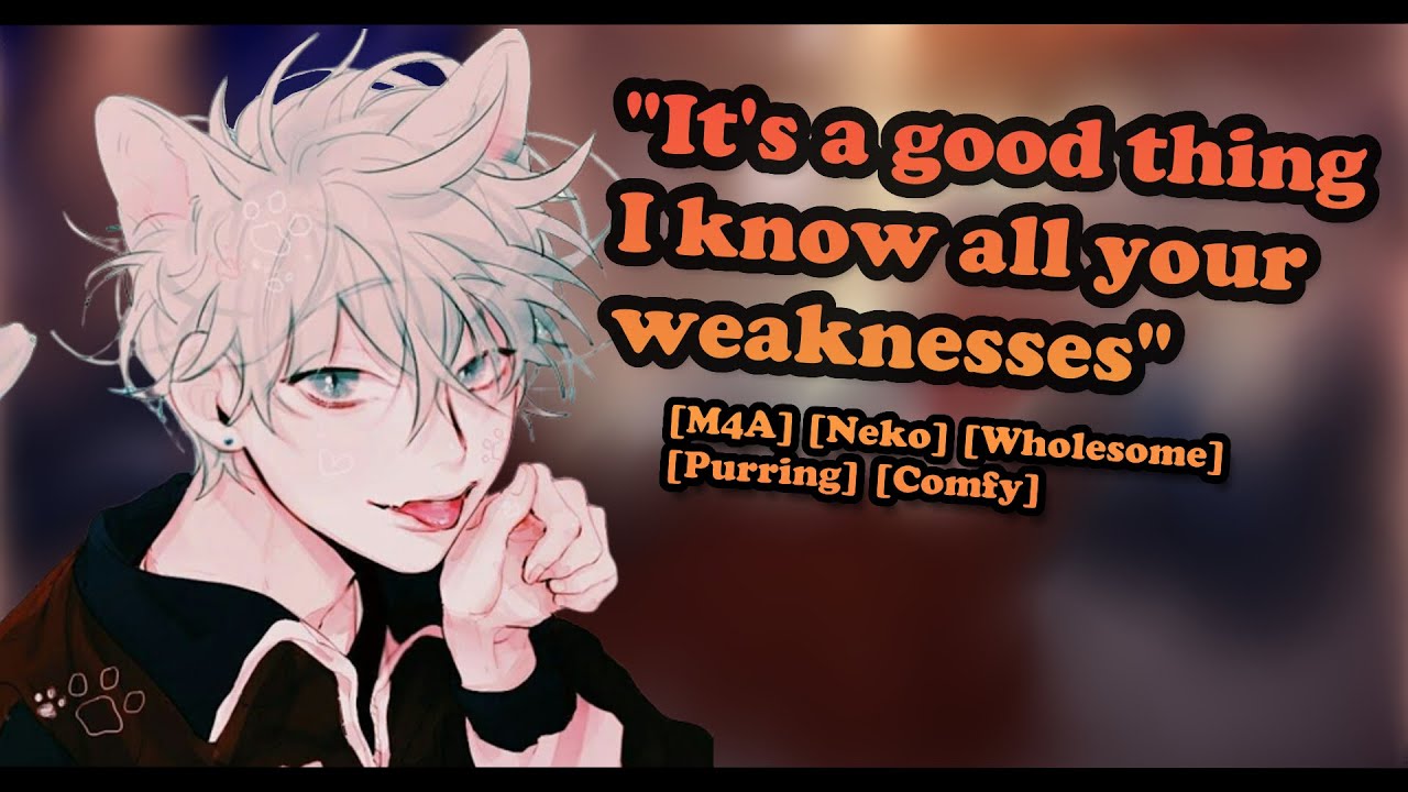 Neko Boy Distracts You [M4A] [Cuddles] [Purring] [Wholesome] [Comfy]