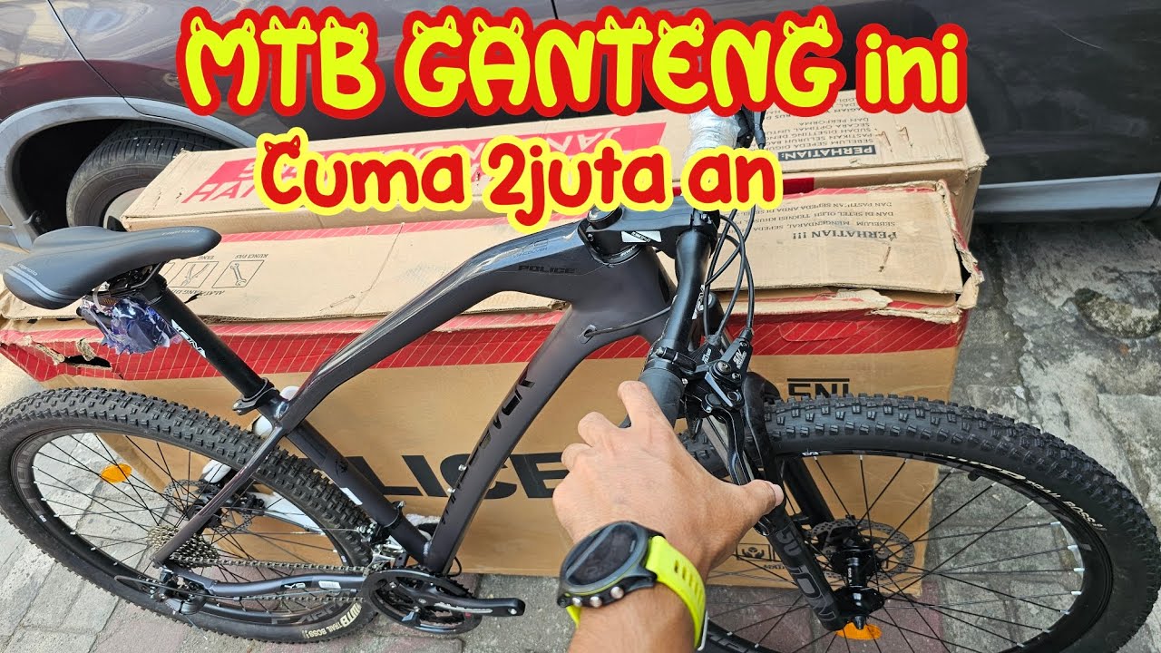 Sepeda MTB POLICE VANCOUVER Y9 LAGI BIG SALE | Review First Impression