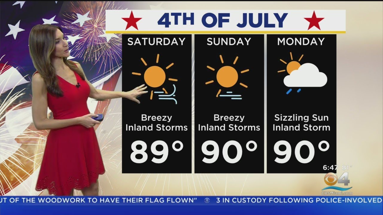 South Florida Weather Forecast - July 1, 2022