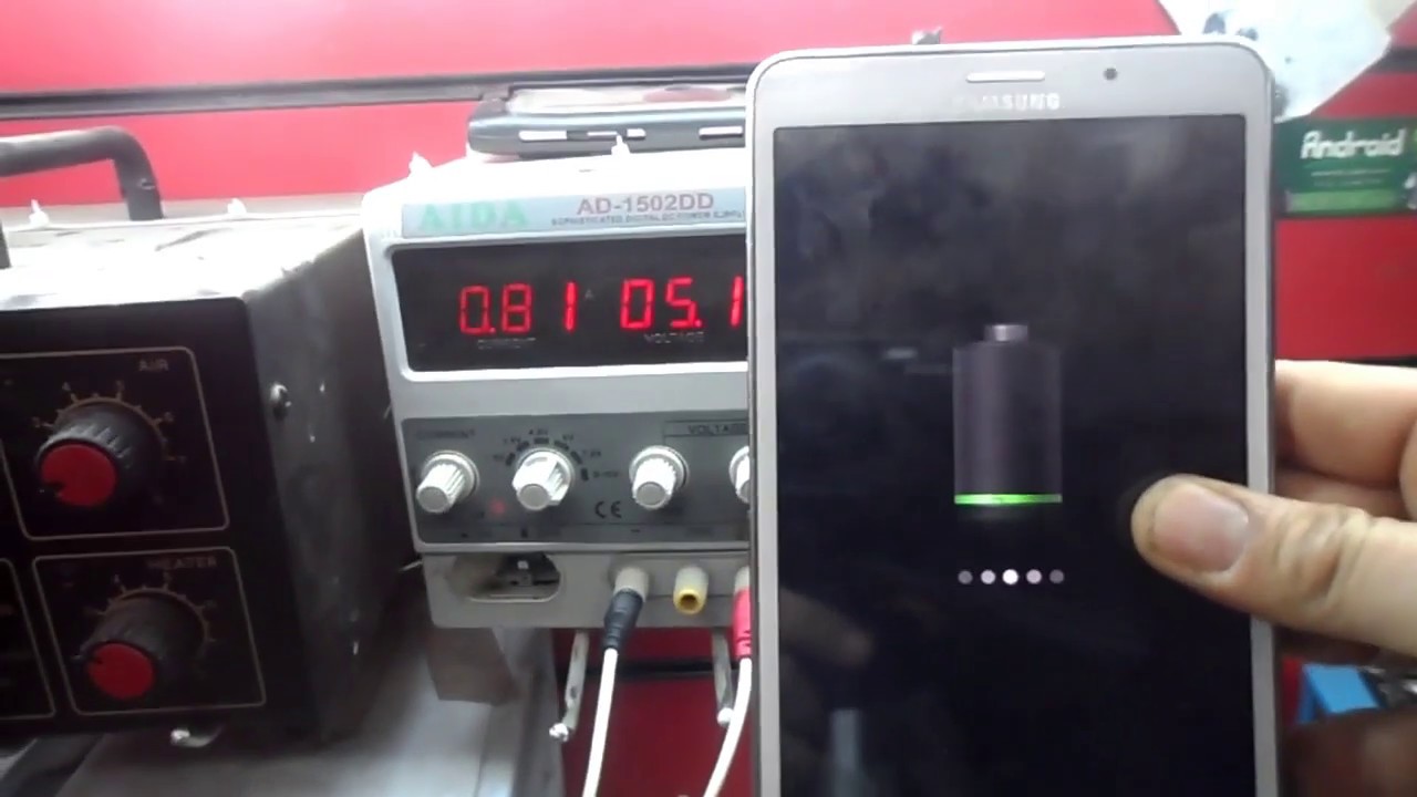 فك تاب 4 t231وتصليحه كان فى مشكلة كان لا يستجيب للشحن