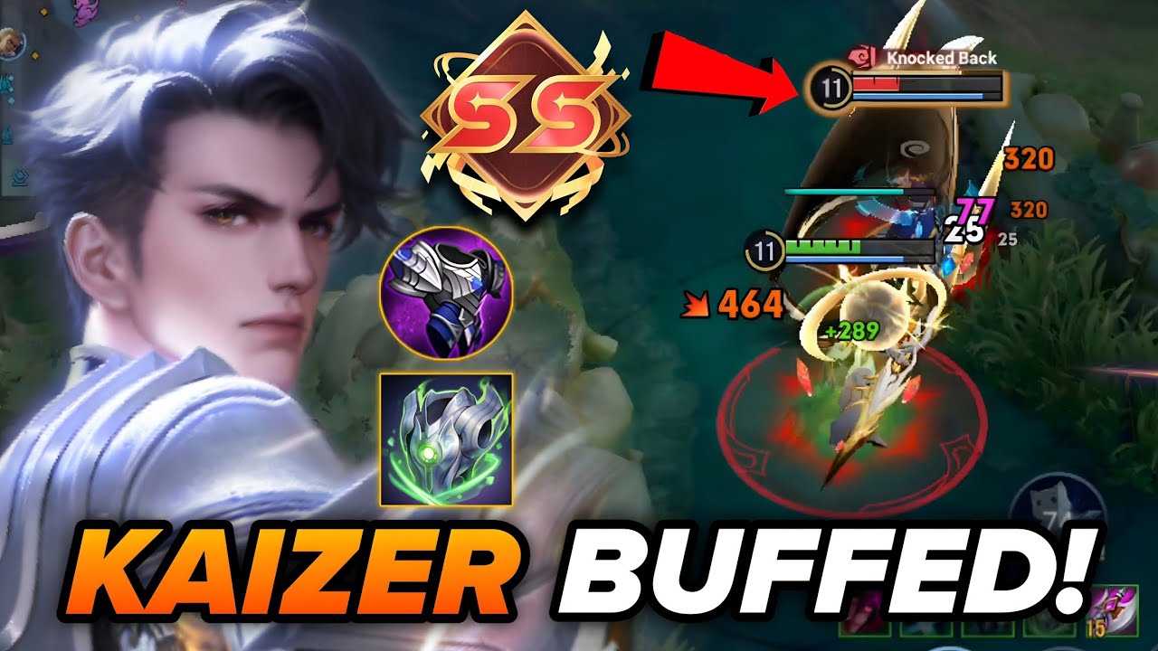 NEW BUFFED KAIZER TANKY JUNGLE! | BEST BUILD & ARCANA 2025 HONOR OF KINGS