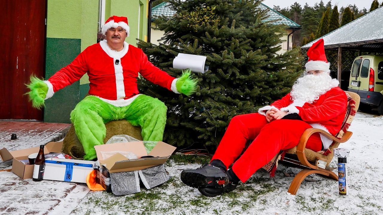 NASZE NAJGORSZE ŚWIĘTA.. GRINCH UKRADŁ NASZE PREZENTY