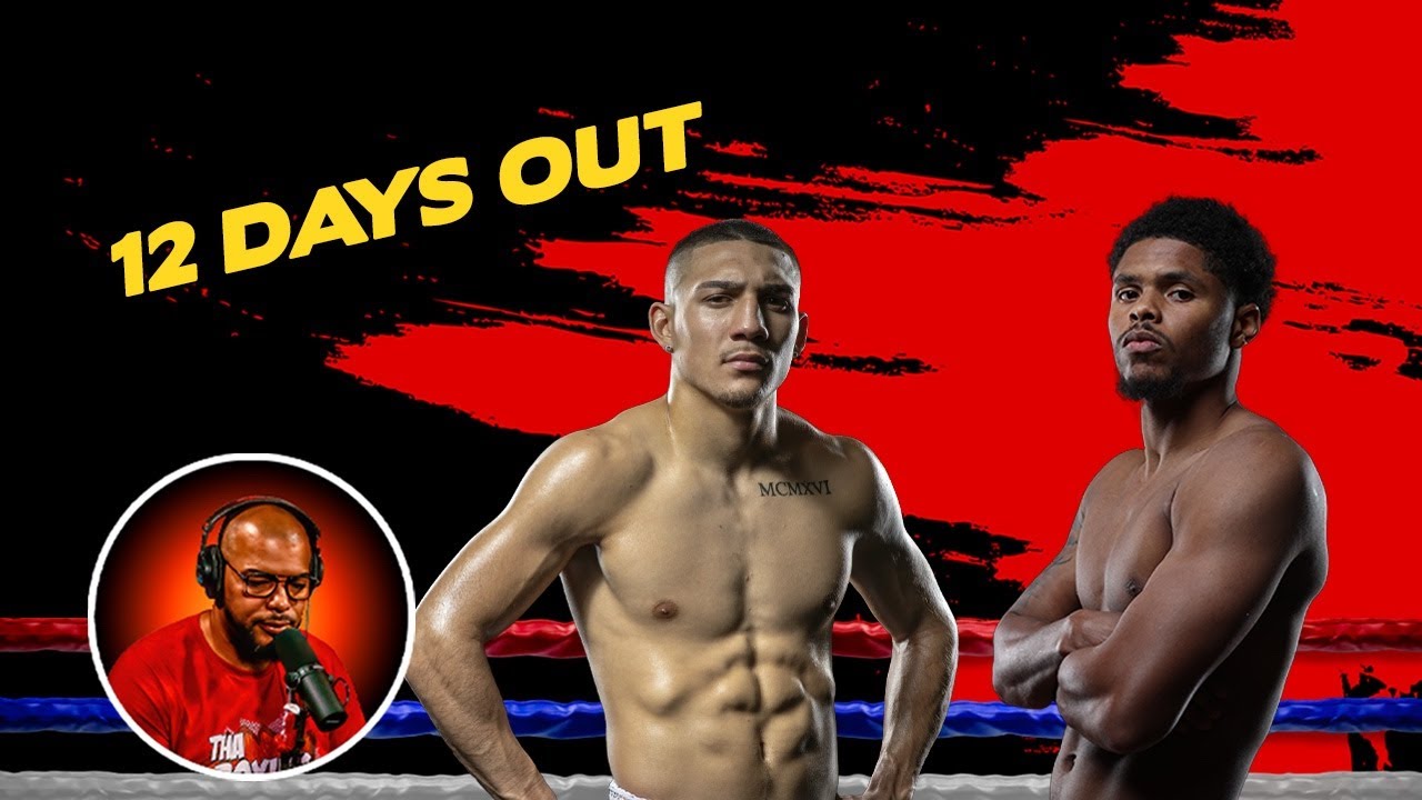 ☎️Shakur Stevenson vs Teofimo Lopez 12 Days Out🔥