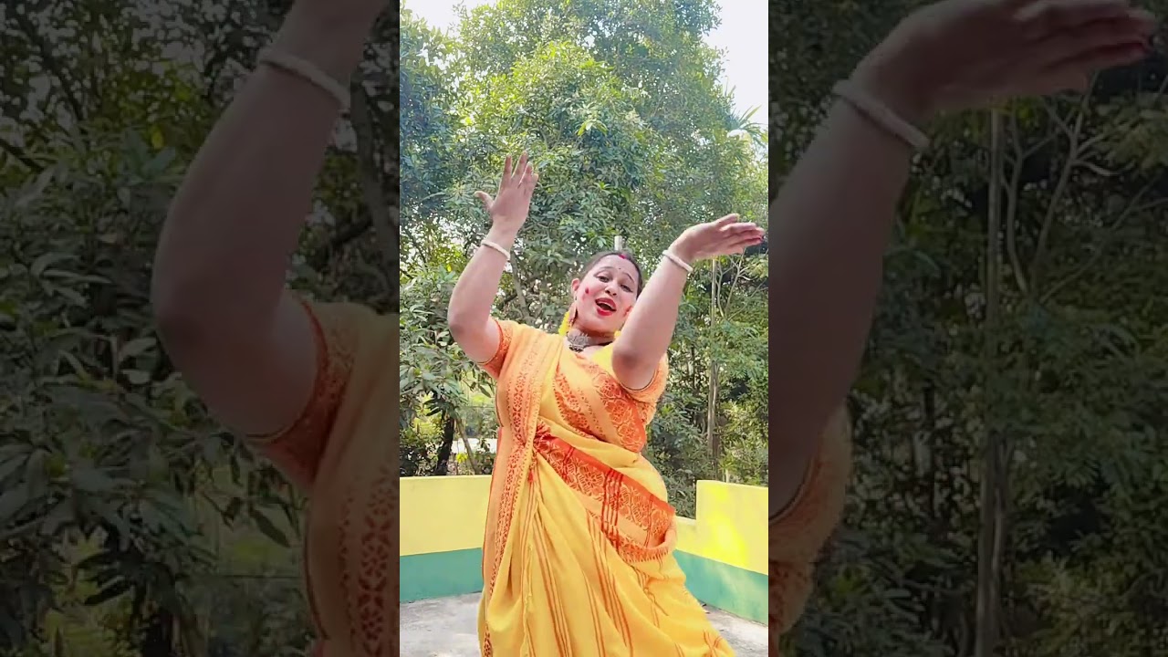 🌼🌼লালে লালে আবির লালে 🌼🌻 #dance #profesionaldancer #dancesong #basanto #highlights