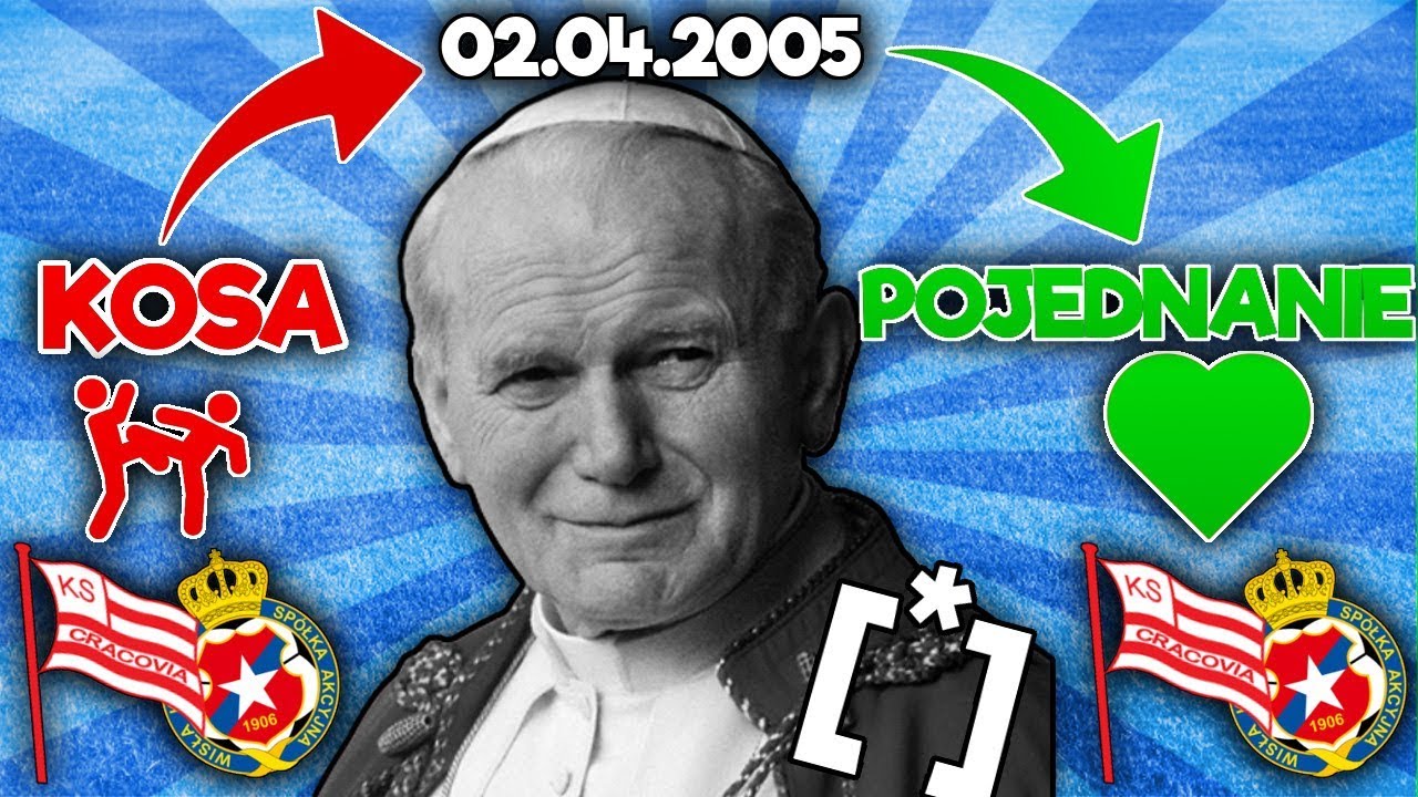 Pojednanie kibiców po śmierci Jana Pawła II