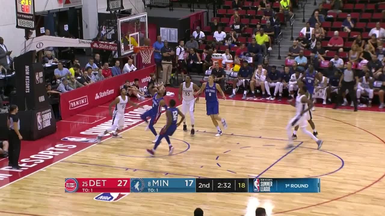 2nd Quarter, One Box Video: Minnesota Timberwolves vs. Detroit Pistons