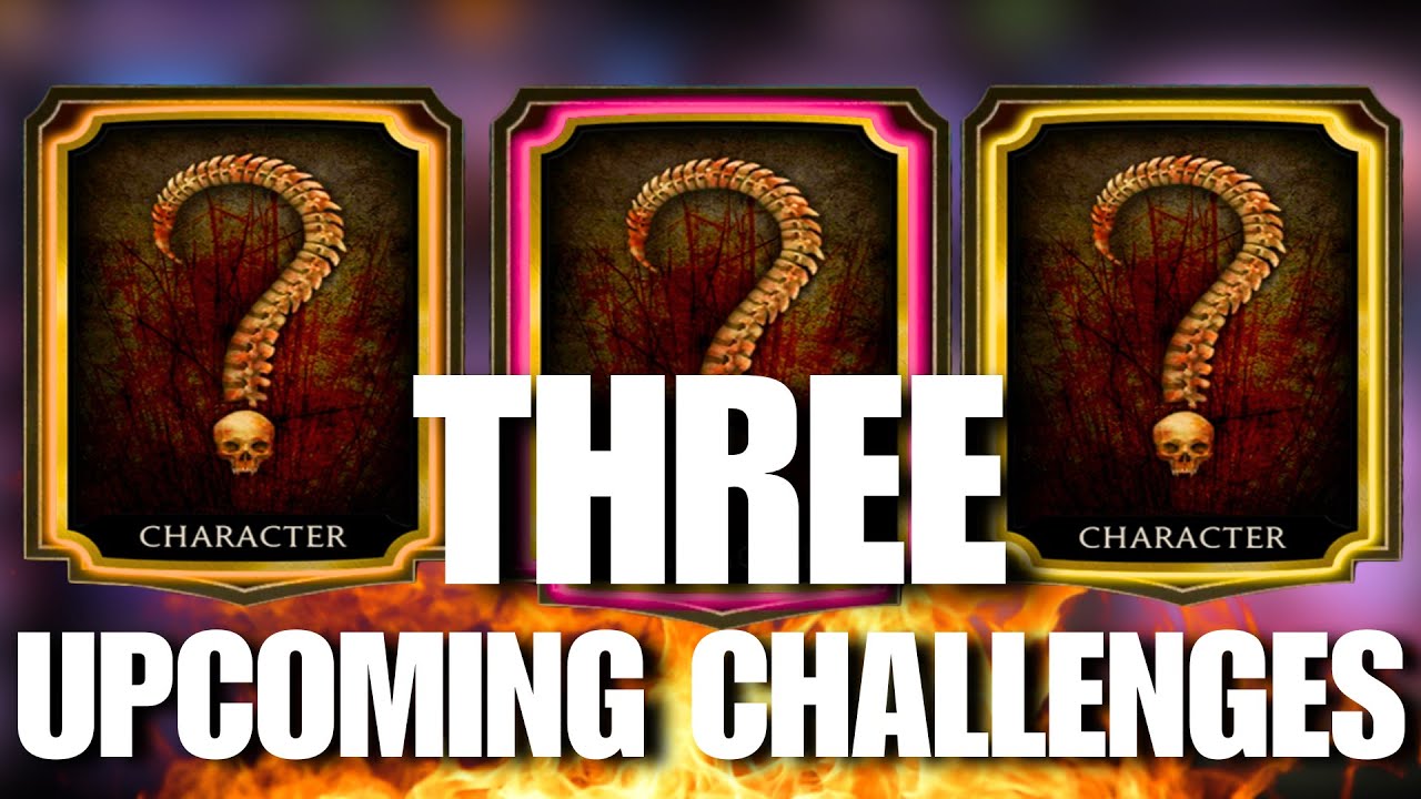 MK Mobile. Upcoming Challenges Revealed! Three Best Challenges