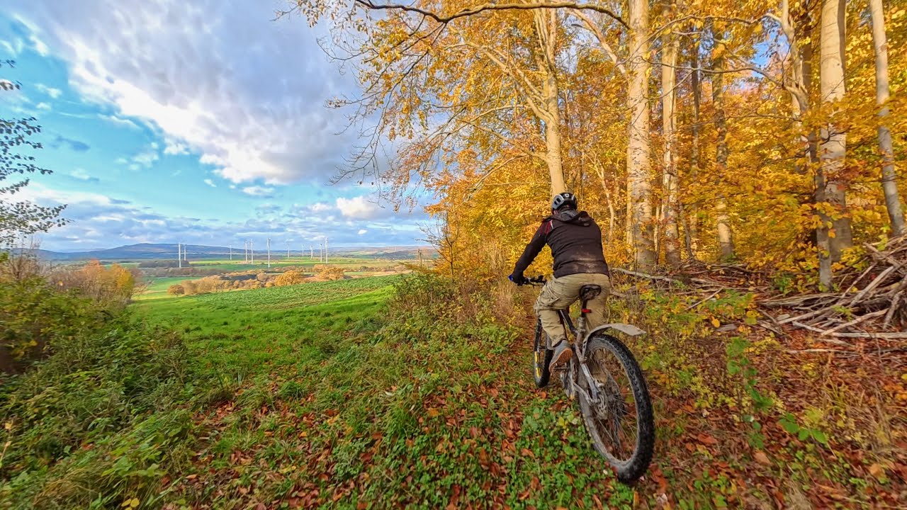 Eine herbstliche Biketour durch den Ith im 360° Format