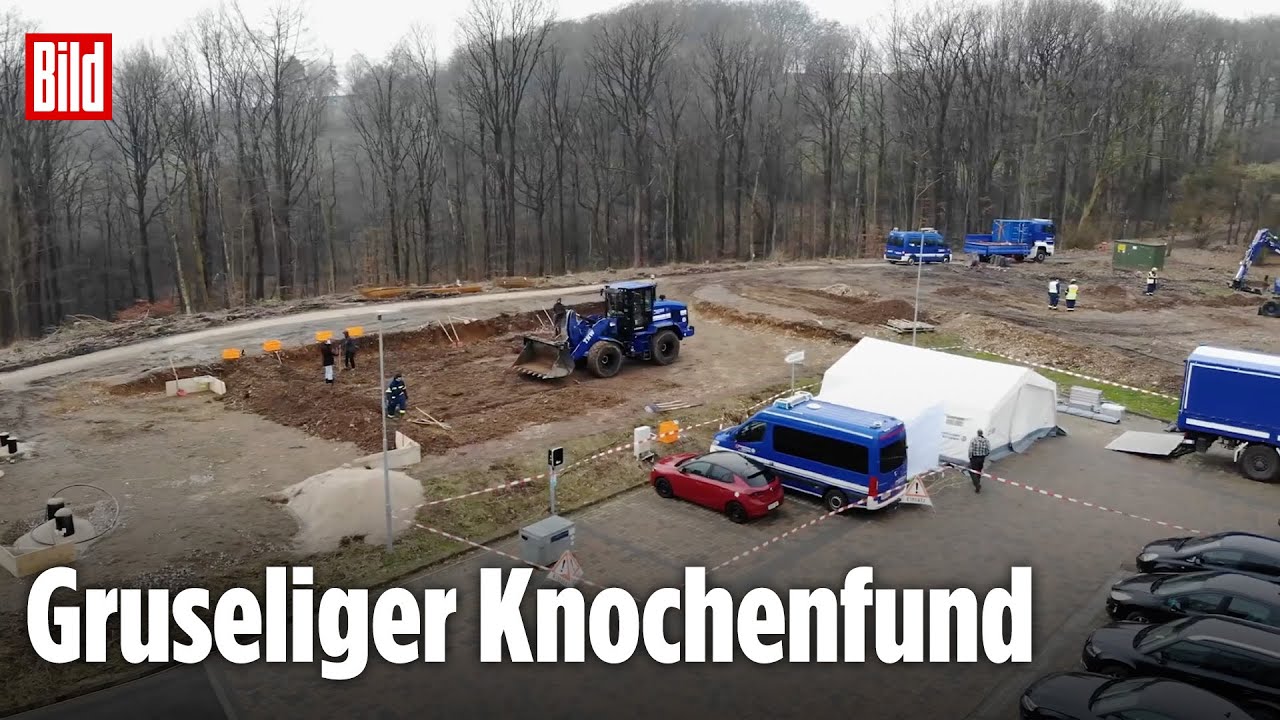 Ennepetal: Menschliche Knochen auf Baustelle