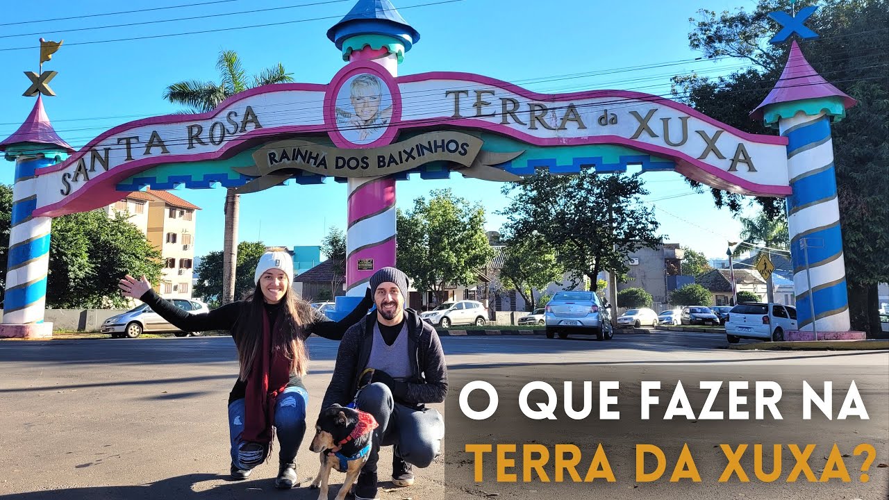 O QUE TEM PARA FAZER EM SANTA ROSA RS? | Da casa da Xuxa ao Mercado Municipal