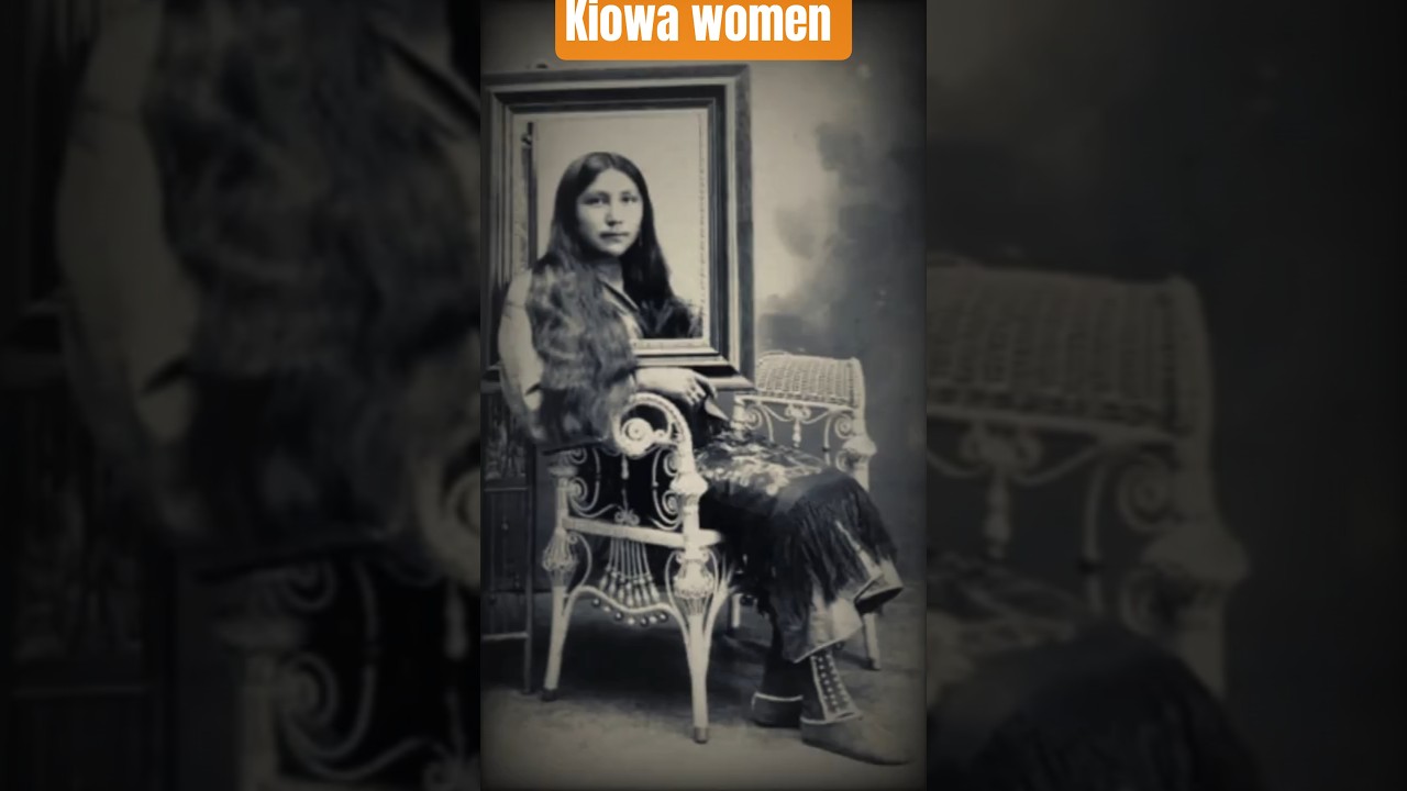 Kiowa women and girls