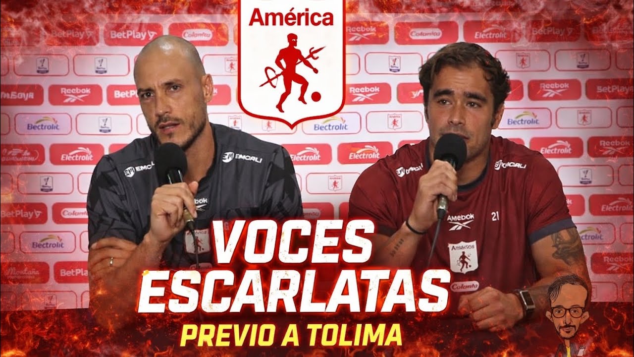 En la antesala vs #Tolima, David González y Tomás Ángel declararon sensaciones en rueda de prensa.