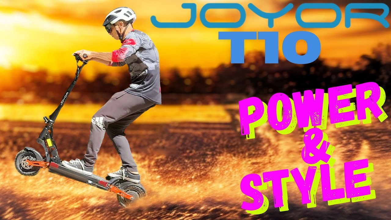 JOYOR T10 E SCOOTER - POWER & STYLE - FULL TEST