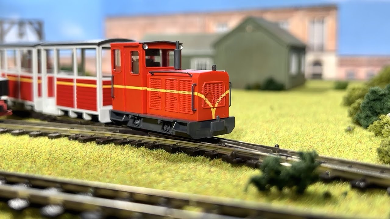 Sch&ouml;ma Diesel Locomotive (Freilichtmuseum in Salzburg Austria) H0e Narrow Gauge - Minitrains 2081