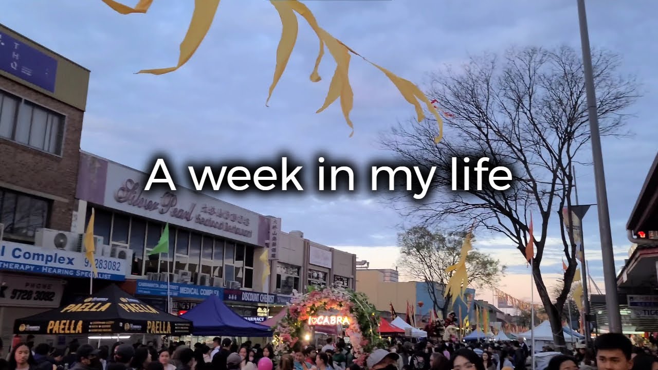 A week in my life | Nights out | Speedrunning Genshin | University classes | Moon Festival