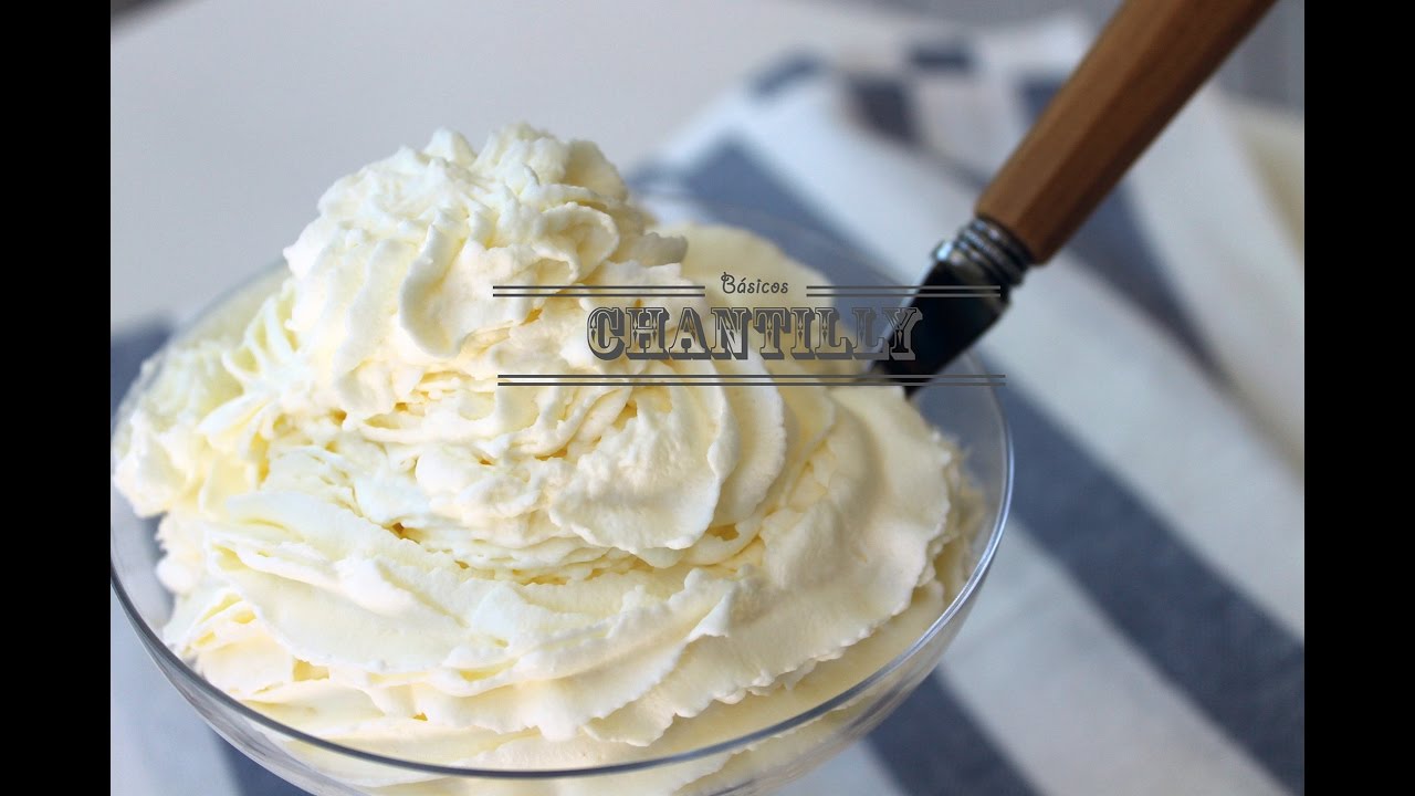 Veja como é super fácil fazer Chantilly de verdade!!
