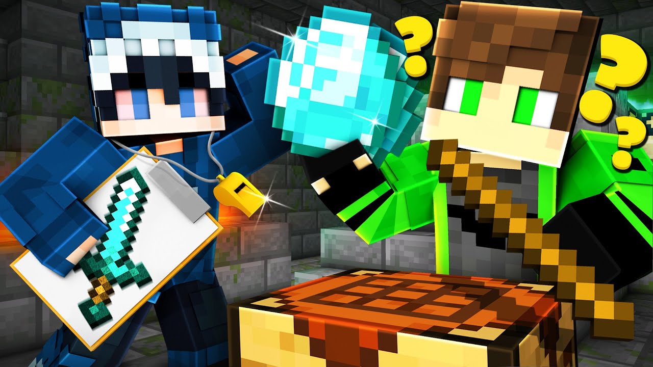 Ich helfe einem ANF&Auml;NGER zum 1. MAL MINECRAFT DURCHZUSPIELEN...