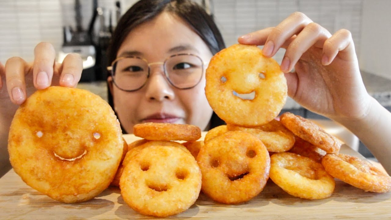 smiley fries! recipe :)