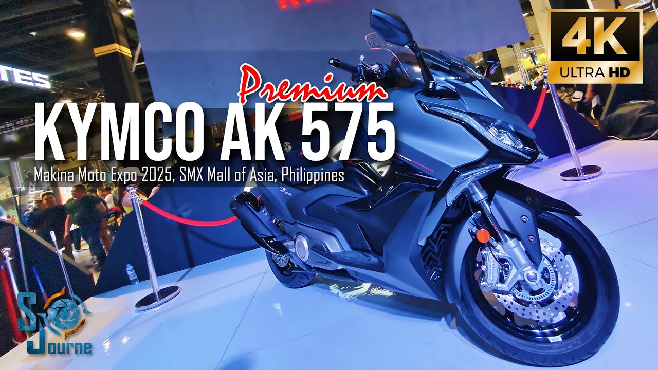 KYMCO AK 575 PREMIUM [4K Walkaround tour] with bonus footage of AK 550