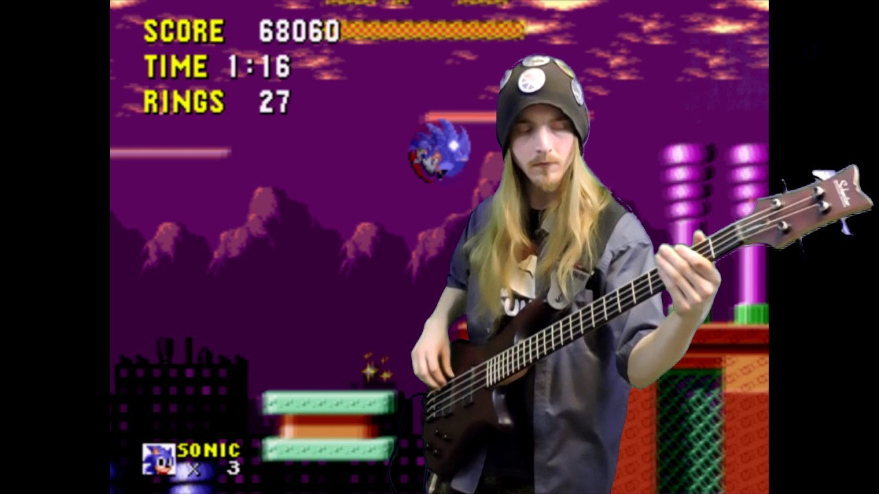 Sonic The Hedgehog - Spring Yard Zone Bass Cover