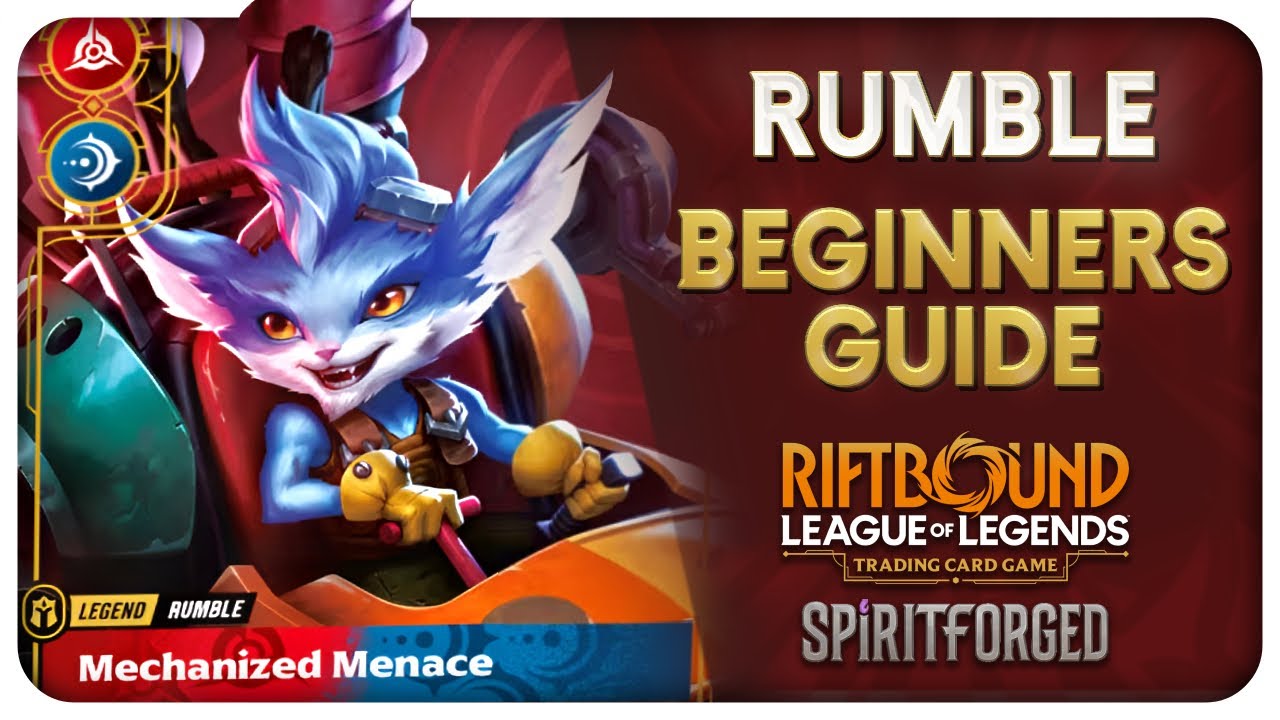 STOP Playing Rumble Wrong! | Rumble Beginners Guide | Riftbound Spiritforged TCG