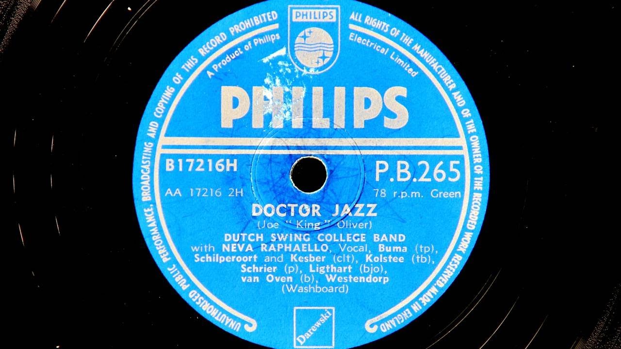 Dutch Swing College Band with Neva Raphaello - Doctor Jazz (1953)