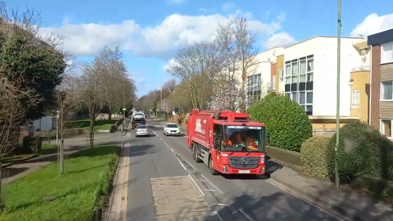 Vlog 60: A journey on route 127 from Purley to Mitcham Cricket Green