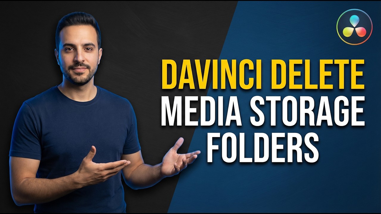 How To Delete Folders From Media Storage In DaVinci Resolve 20 (2026 Easy Guide)