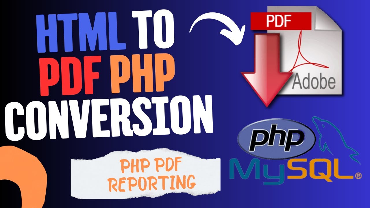 PDF REPORTING in PHP & MySqli|fpdf library|PDF Generation In PHP