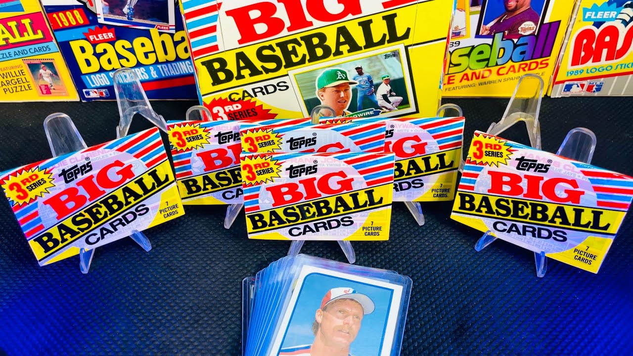 RECENT EBAY MLB HOF PICK-UPS & 1988 TOPPS BIG BASEBALL PACK RIP!!!