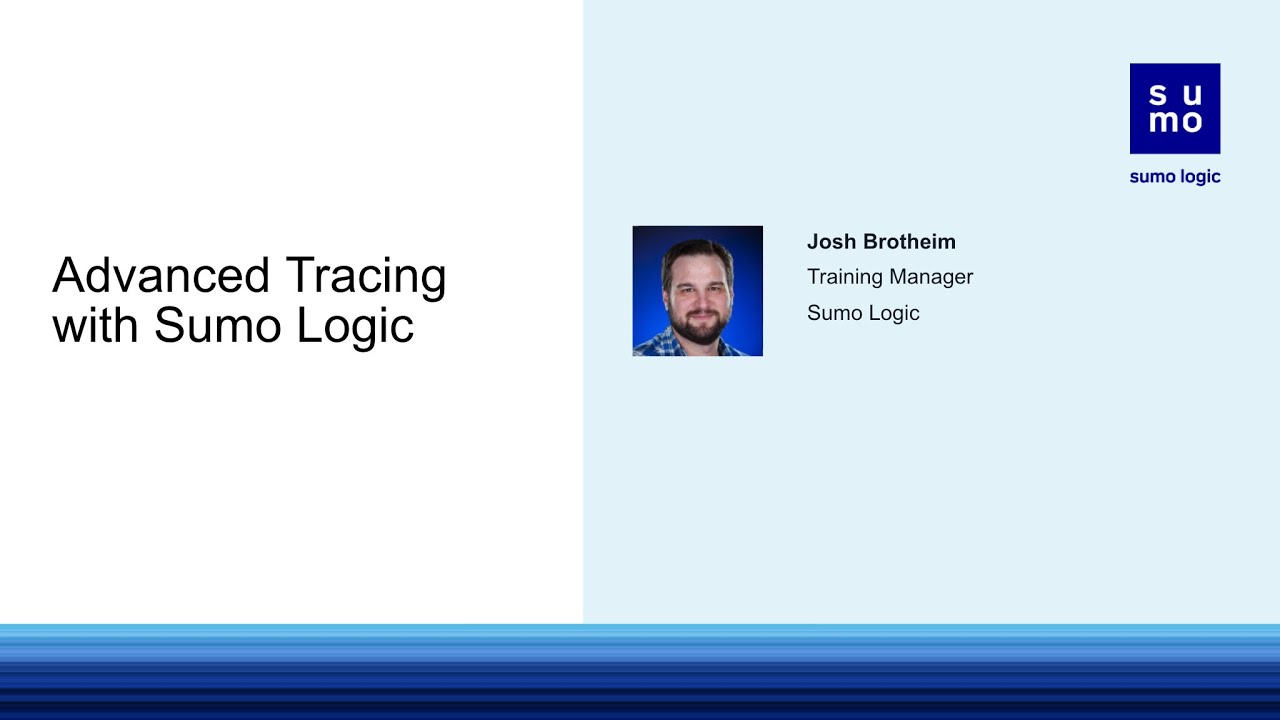 Advanced Tracing with Sumo Logic