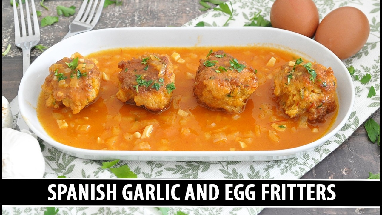 These Garlic & Egg Fritters are Spain's BEST-KEPT Recipe