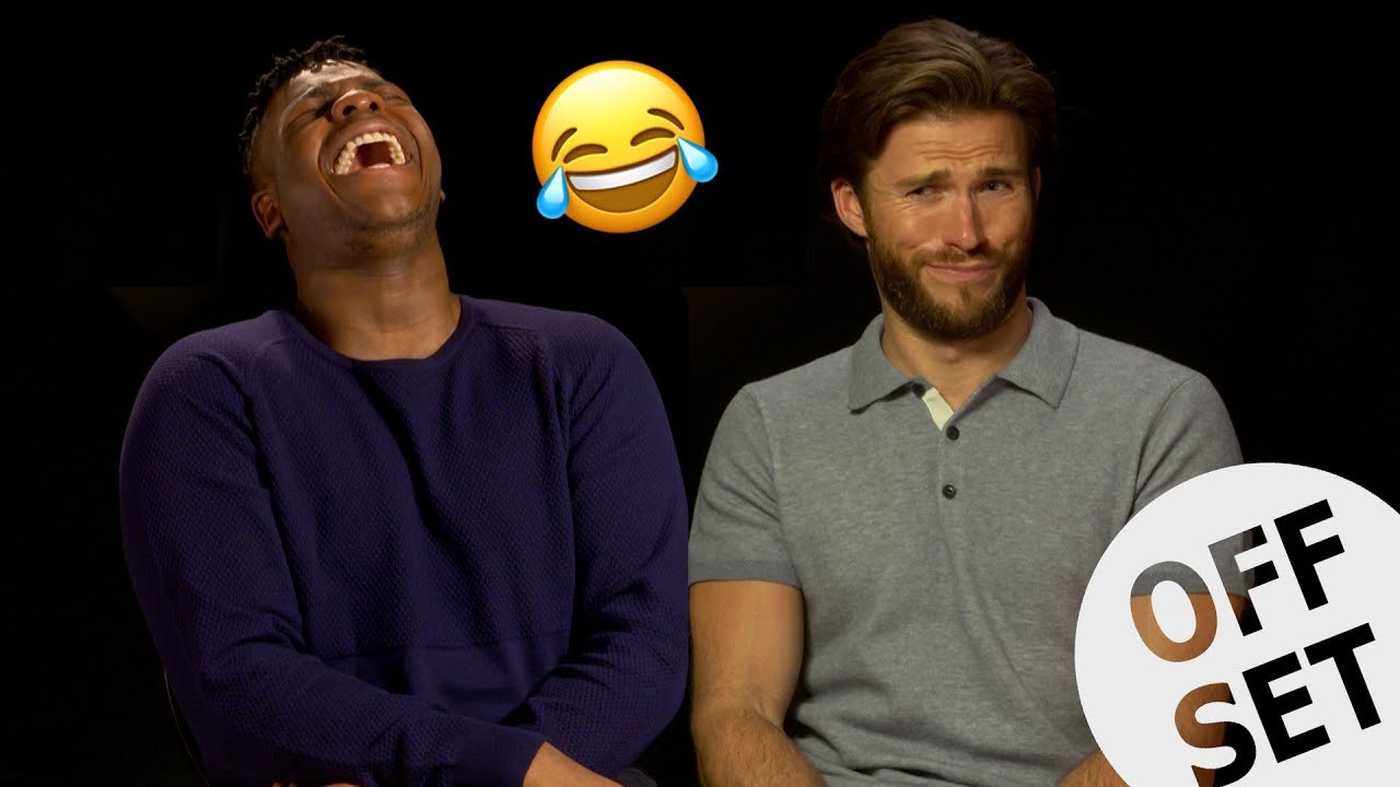 'What do I do with my tongue?!': John Boyega & Scott Eastwood hilariously chat Pacific Rim Uprising