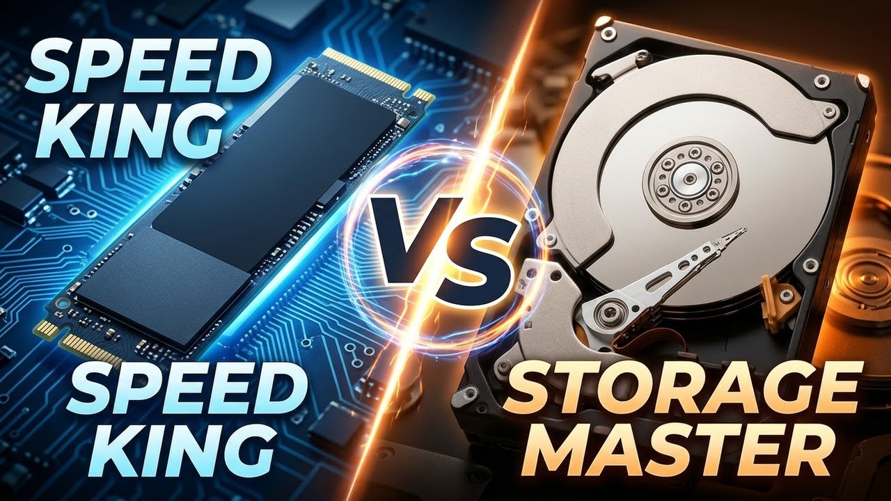 Secondary Storage — SSDs HDDs and Removable Media