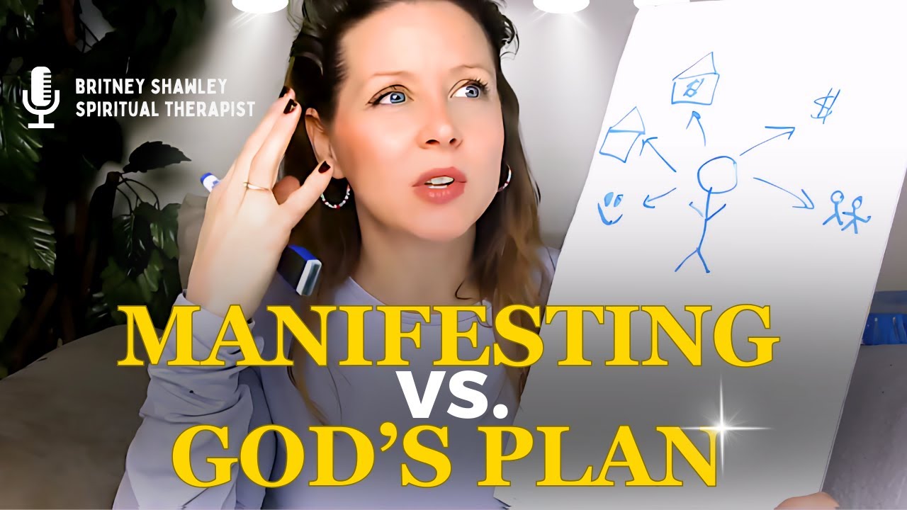 MANIFESTING vs GOD'S PLAN Explained By A Spiritual Therapist (getting vs giving)
