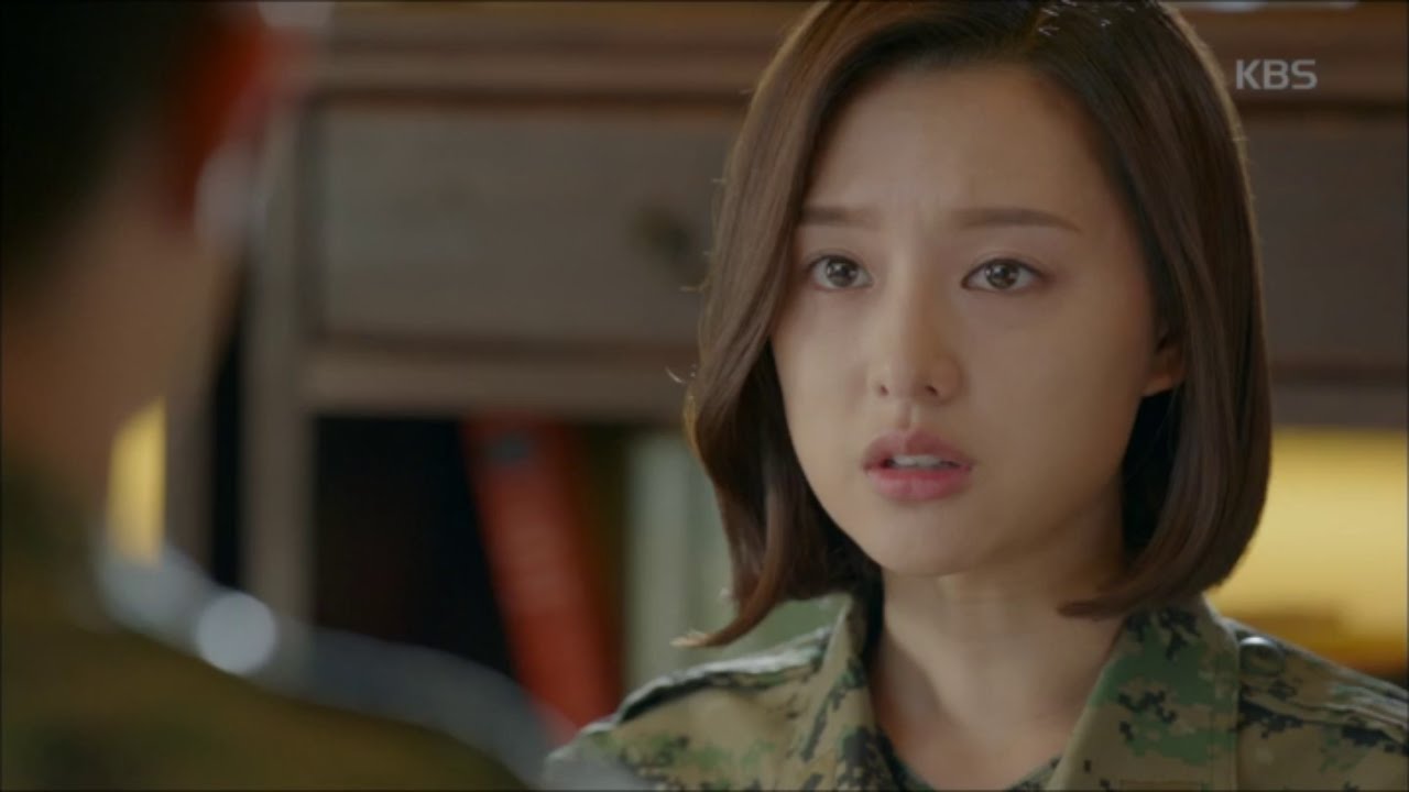 태양의 후예 - 김지원 ＂진구, 헤어질지 말지 결정해＂. 20160413