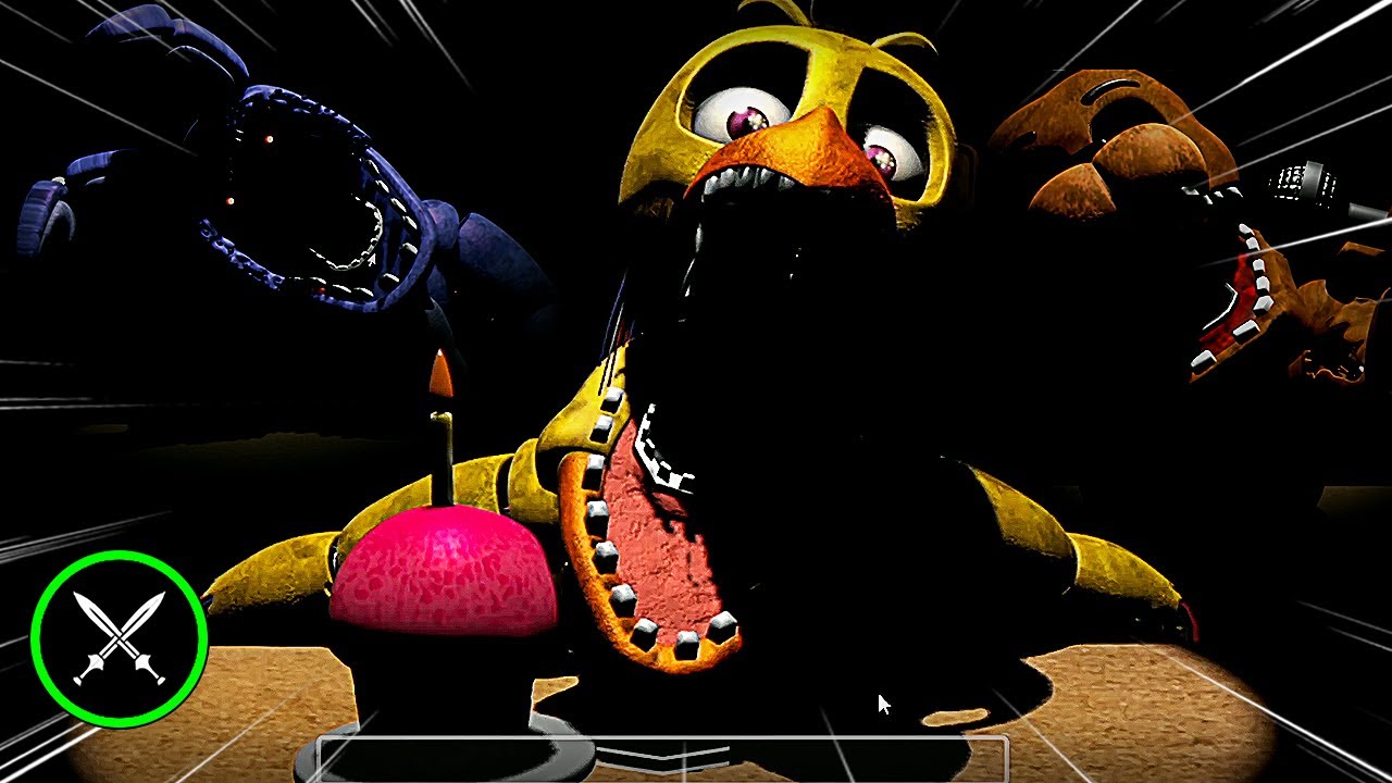 치카에게 컵케익을 못주면?! | 애니매트로닉스 솔비지(Animatronic Salvage) - 파트1