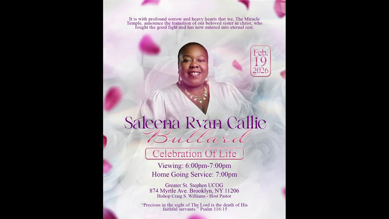 Celebrating the beautiful life of Sis Saleena Bullard. 💜  .