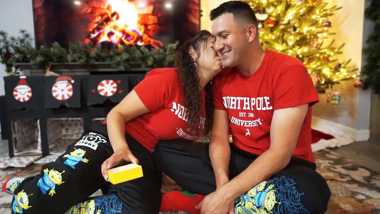 Opening our Christmas Gifts!!