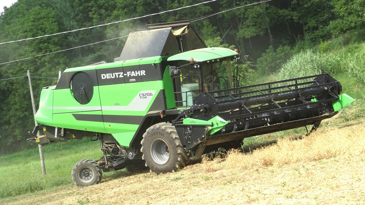 Deutz-Fahr C9206 TSB | Same Iron 125 | Piselli da seme