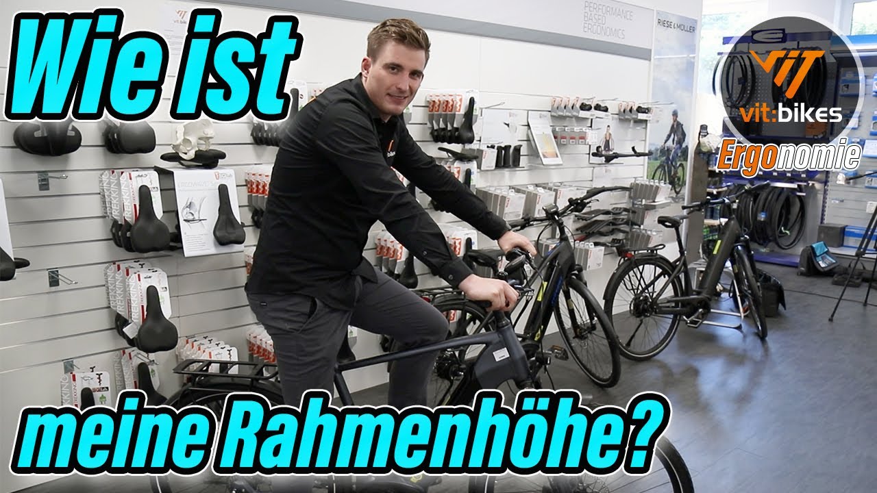Ergonomie einfach erklärt - die Rahmenhöhe - Teil 1
