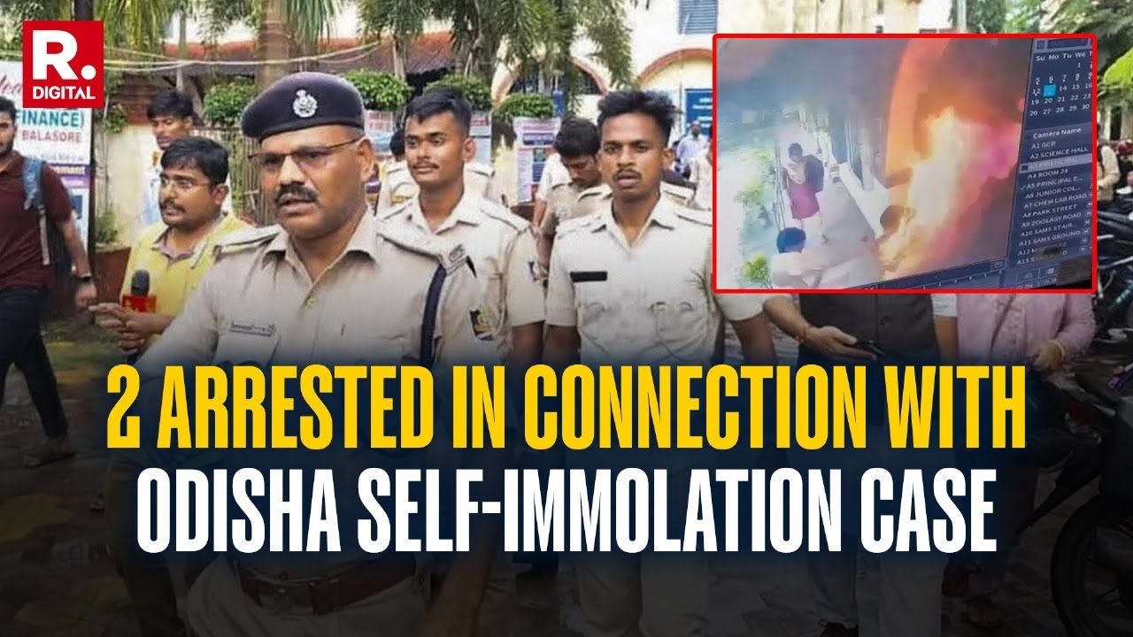 Odisha Campus Shocker: Crime Branch Arrests Two Linked To The Student Self Immolation Case